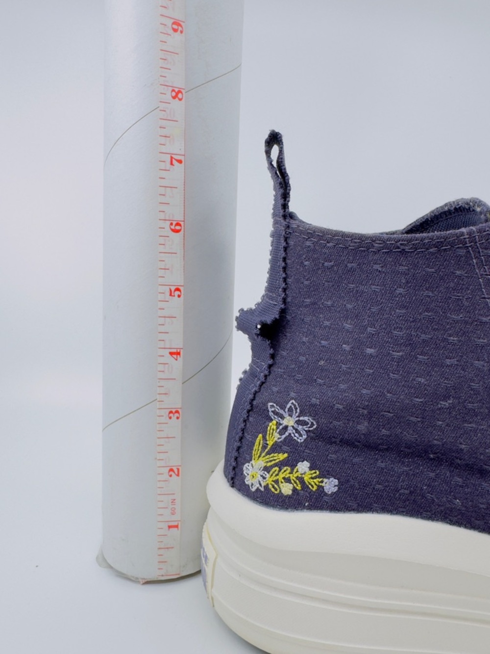 Converse Chuck Taylor All Star Move Platform High-Tops. Embroidered SZ 8.5 - Picture 9 of 13